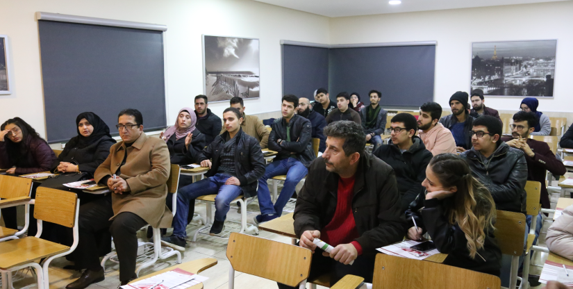فحص اليوس التابع لجامعة اولودا التركية في مركز اللغات الحديث الاردن