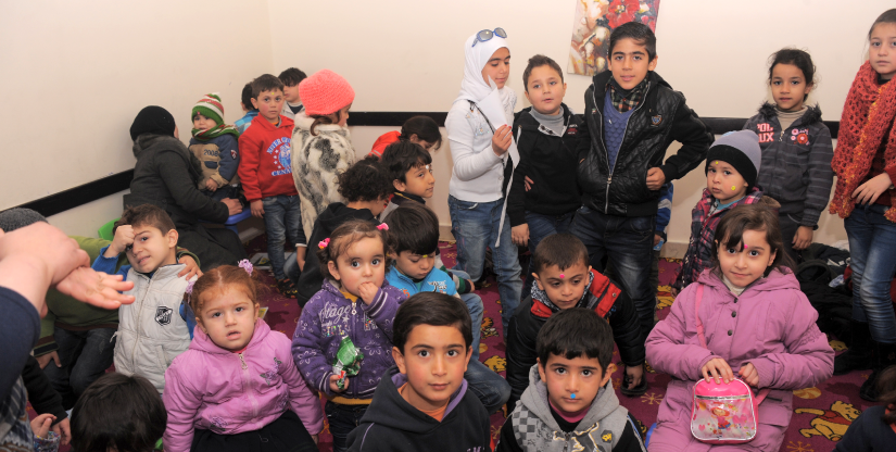 Babysitting Refugee training program Caritas Jordan Modern Language Center 2019