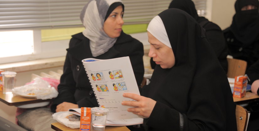 Refugee training program English Courses