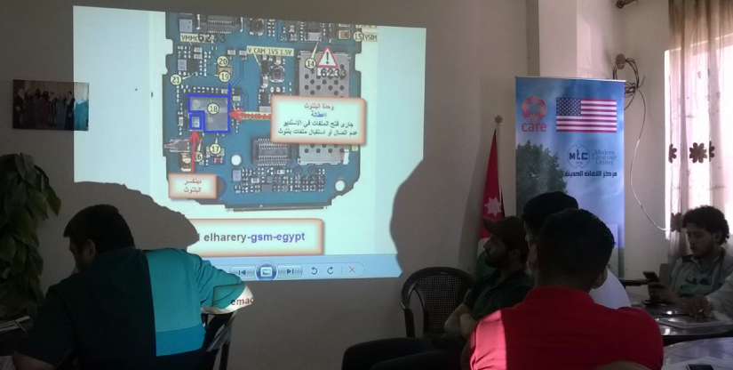 refugee program European Union 2019 Modern Language Center Amman Jordan Care