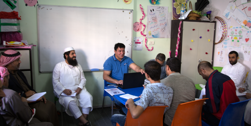 refugee program European Union 2019 Modern Language Center Amman Jordan Care
