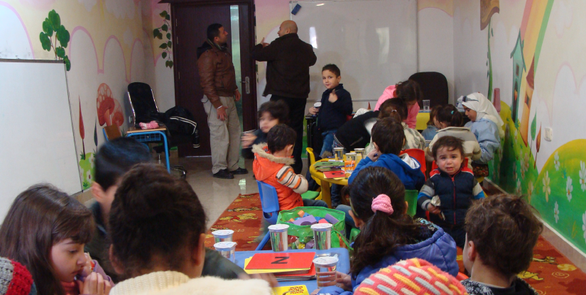 kindergarten Refugee training program Caritas Jordan Modern Language Center 2019