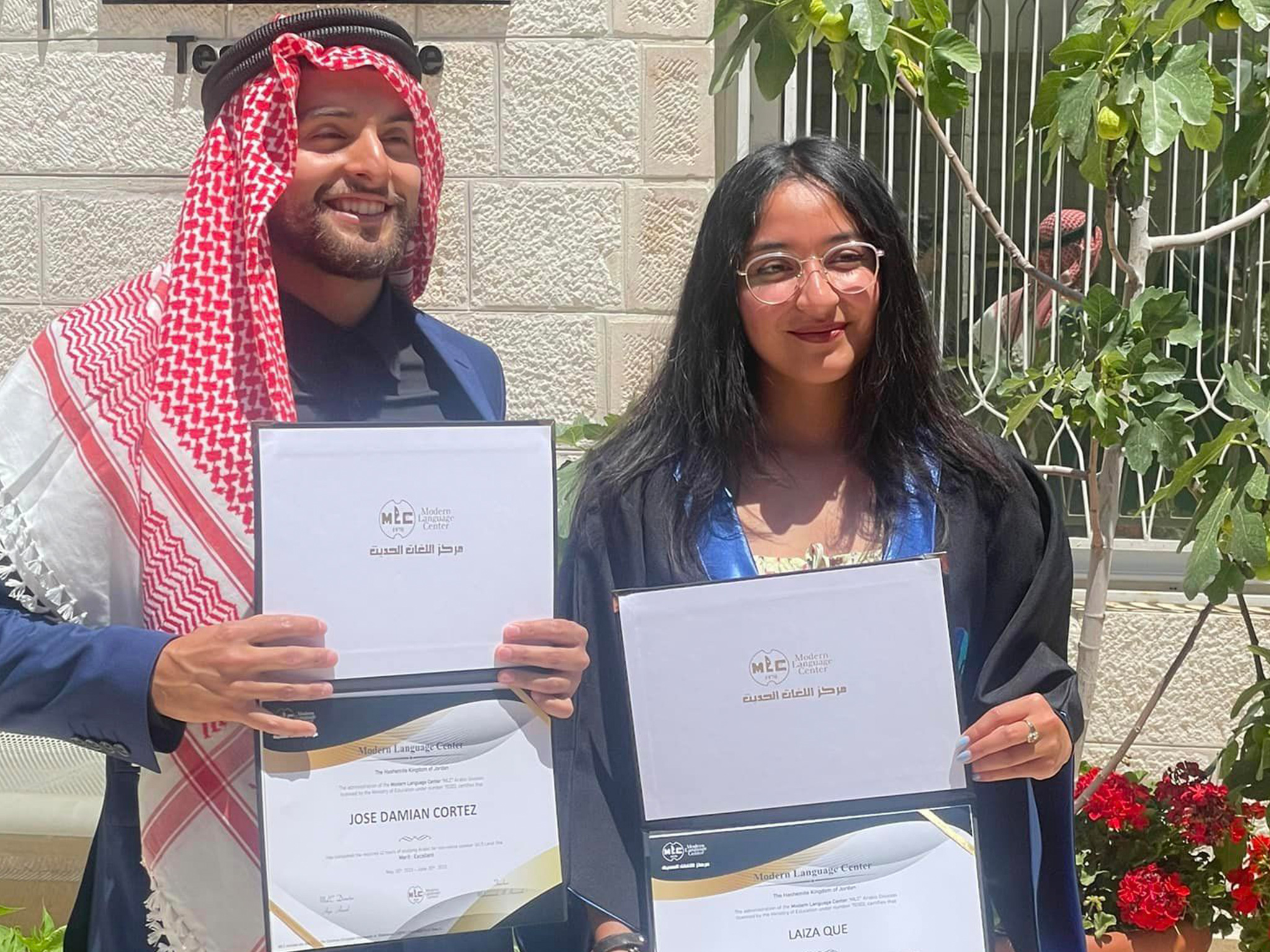 learn arabic in jordan modern language center Amman Citadel