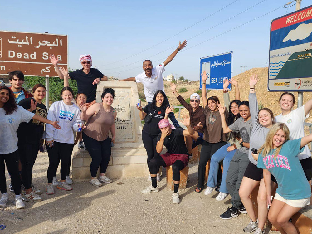 Adventure Inspire when going to Wadi Mujib Modern language Center Learn Arabic in Jordan