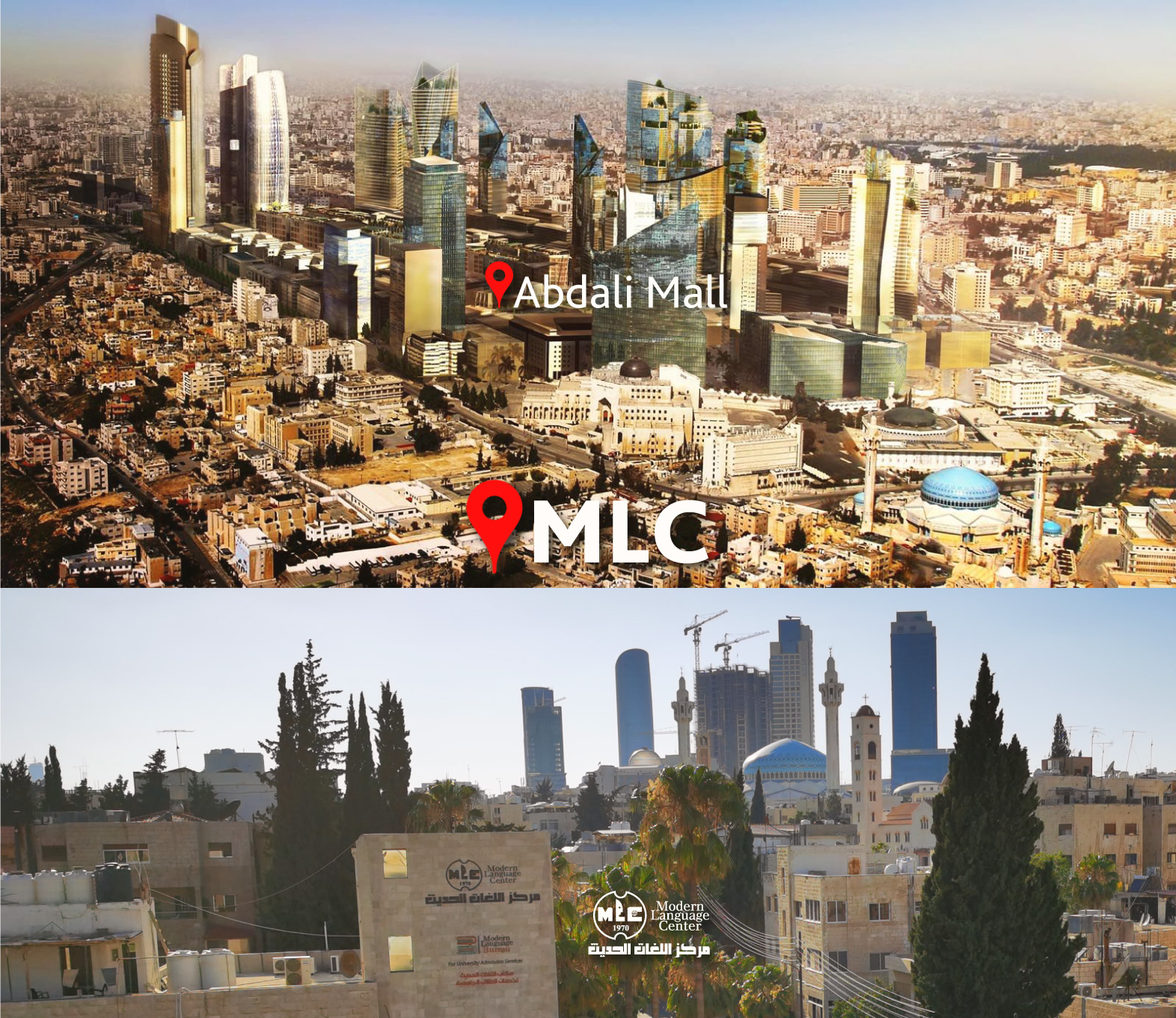 MLC location Modern Language Center learn Arabica in Jordan