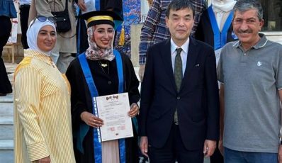Graduation Ceremony for Students of the Japanese Language Proficiency Test (JLPT) at the Modern Language Center